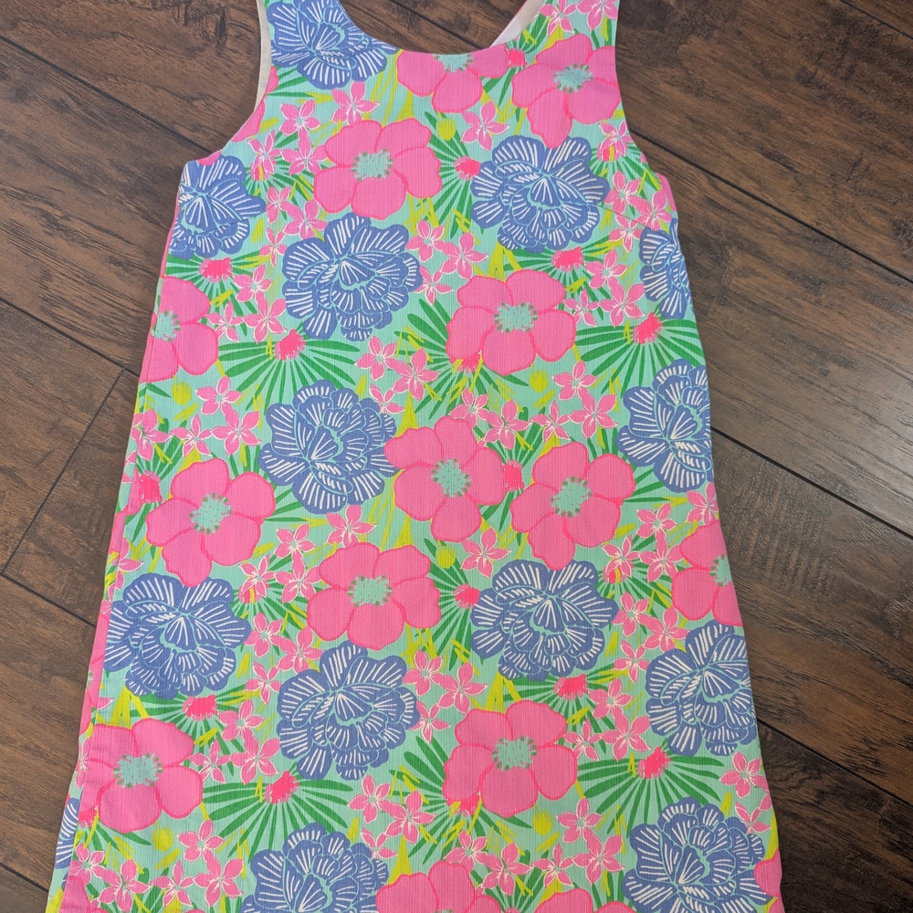Tommy Bahama Pink and Blue Sleeveless Sundress